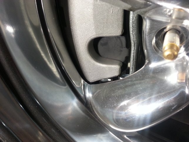 Front Brake/Wheel Clearance
